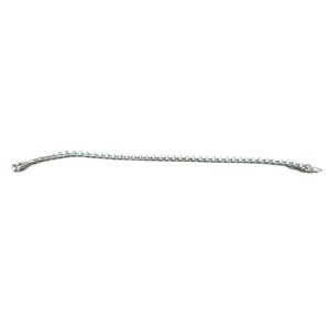 Fast Production Jewellery Specialized High Quality 18k <b>Solid</b> White <b>Gold</b> 8 Lock Semi Mount Classic Diamond <b>Bangles</b> Party Gift - Product Image 2