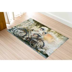 Tapis imprimé - Tapis de couloir, Tapis de salon, Cadeau de pendaison de crémaillère, Tapis de chambre d'enfant, Tapis à poils doux - Product Image 2