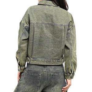 Veste en jean à manches longues pour femme, de haute qualité, très vendue, manteaux décontractés pour femme, MADE BY HAIDIIII SPORTS 2026 - Product Image 4