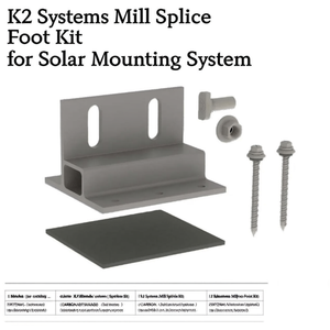 Kit de Soporte para Paneles Solares K2 Systems Mill Splice Foot XL - Product Image 3