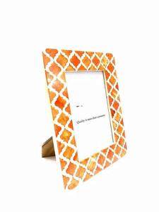 Handmade Stylish <b>Black</b> Ivory Resin <b>Photo</b> <b>Frame</b> with Rounded Stripes Decorative Display <b>Frame</b> for Home <b>Photos</b> - Product Image 4