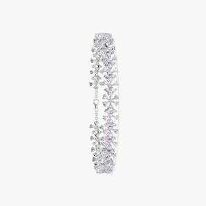Bracelet de tennis pour femmes hommes Bracelet et bracelet en diamant en or blanc 18 carats - Product Image 2