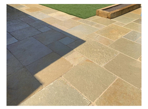 Azulejo de piedra caliza amarilla Tandur de piedra natural de diseño moderno para suelo de pared interior y exterior para villas superficie pulida - Product Image 5