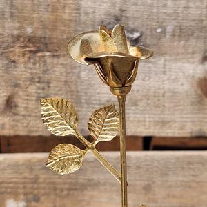 Jarrón de Piso de Metal Dorado Delgado de Lujo para Decoración de Mesa de Centro, Decoración de Eventos, Decoración del Hogar y Recepción de Bodas de la India - Product Image 6