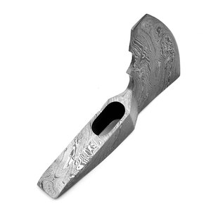 Tête de hache en acier damas pour le travail du bois, équipement de camping, applications extérieures et ensembles d'outils uniques, tête de hache superposée - Product Image 3