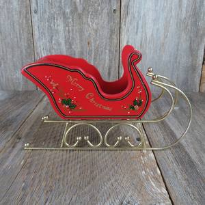 Trineo navideño de metal y madera, cesta de trineo para mesa, decoración navideña para el hogar, decoración interior y exterior - Product Image 6