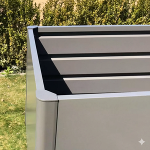 เตียงโลหะชุบสังกะสีหรูหราสำหรับปลูกต้นไม้กลางแจ้งดีไซน์ตกแต่งบ้านและสวนของตกแต่งโรงงานสินค้าขายส่ง - Product Image 6