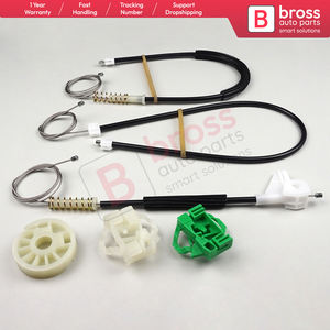 BWR640 Kit de reparación de regulador de ventana puerta delantera izquierda para Ibiza MK2 6K1 1993-02 4/5 puerta 6K4837401P Bross piezas de automóvil hechas en Turquía - Product Image 4