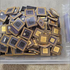 Wholesale Used CPU <b>Scrap</b> for Intel 486 & 386 with Gold Pins Ceramic CPU <b>Processor</b> <b>Scrap</b> Gold Recovery Ceramic CPU <b>Scrap</b> to usa - Product Image 2