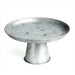 Galvanized Metal <b>Cake</b> <b>Stand</b> - Product Image 2