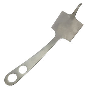 Instrument chirurgical vétérinaire incurvé long d'ascenseur de hanche inférieur orthopédique de Hohmann pour des animaux de compagnie - Product Image 1