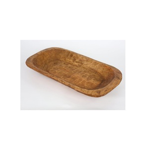 ชามไม้ใส่แป้งเทียนดีไซน์ใหม่ทำด้วยมือชามเทียนไม้แบบชนบทสำหรับตกแต่งโต๊ะในบ้านและงานแต่งงาน - Product Image 2