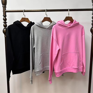Vente en gros Streetwear américain 420GSM Sweatshirts à capuche et sweatshirts unisexes de haute qualité à imprimé bouffant en coton épais de coupe régulière unisexe pour hommes - Product Image 6