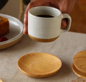 100% ที่รองแก้วไม้วอลนัทธรรมชาติสำหรับบ้านร้านอาหารโรงแรมงานแต่งงานสำนักงาน - Product Image 4