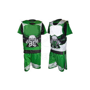 Uniforme de crosse léger 100% polyester à séchage rapide respirant personnalisable pour hommes adultes - Product Image 3