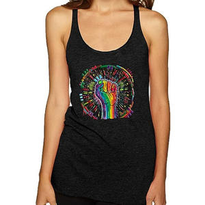 Débardeurs de fitness pour femmes de haute qualité, best-sellers, grandes tailles, logo personnalisé, respirants, séchage rapide, débardeur en coton d'été - Product Image 4