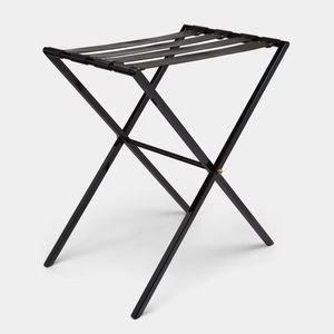 Portaequipajes compacto de metal para apartamentos, habitaciones de invitados y condominios que ofrecen comodidad funcional y diseño elegante - Product Image 1