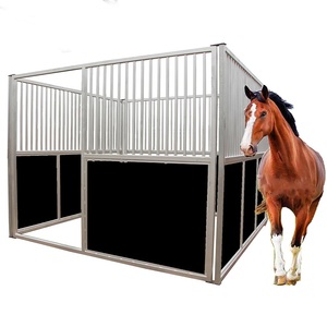 High quality factory price galvanized Australia American popular sale Horse Stable with HDPE Panel(XMR-HS1)