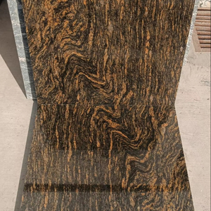 แผ่นหินแกรนิตไทเกอร์โกลด์ ซิโล ซิโล-ทีจี ดีไซน์ทันสมัย ผิวขัดเงา สำหรับใช้ในห้องน้ำวิลล่า แผ่นขนาดใหญ่ - Product Image 1