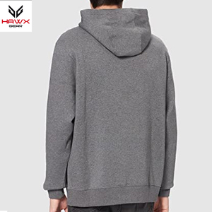 Sudadera con capucha de forro polar para hombre de alta calidad con cremallera, hecha a medida en Pakistán, para la temporada de invierno, teñida en color liso, transpirable, precio al por mayor - Product Image 4