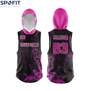 Uniformes de Fútbol Americano Personalizados 7v7 con Capucha, Compresión, Poliéster, Tallas Grandes, Transpirables y de Secado Rápido - Product Image 2