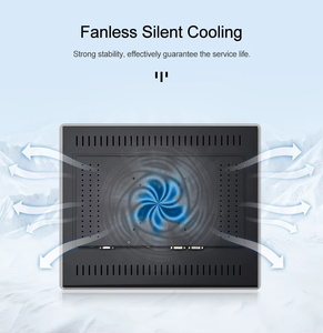 Không thấm nước 17 inch Độ phân giải 1280*1024 màn hình cảm ứng không quạt với <span class=keywords><strong>USB</strong></span> RJ45 và RS232 cổng công nghiệp Android Bảng điều chỉnh PC - Product Image 3