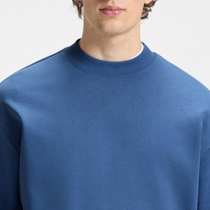 Sweat-shirt pas cher pour homme, design décontracté pour les acheteurs en gros, design tendance avec logo personnalisé, couleur unie, service OEM - Product Image 2