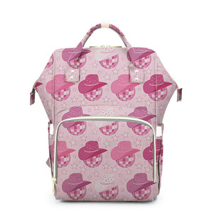 Sac à langer personnalisé/en gros, grand sac à dos souple de style occidental pour mamans et papas, pour garçon et fille, essentiel pour les voyages, cadeau de naissance - Product Image 5