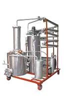 200 lts par jour production à haut rendement de petite unité utilisée d'huile moteur à la machine de distillation diesel. Méthode de catalyse économique
