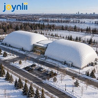 Dôme de stade en PVDF résistant à la neige pour le football, le tennis et les sports en salle