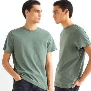 Camiseta Informal para Hombre al por Mayor, Ropa Masculina de Primera Calidad, Transpirable, Nueva, con Logotipo Personalizado, Lisa - Product Image 6