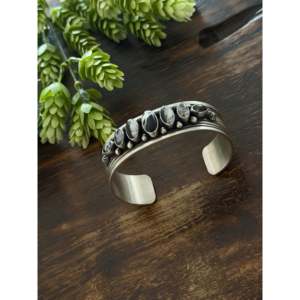 แรนดี้ บอยด์ ไวท์ บัฟฟาโลและกำไลข้อมือแฟชั่นเงินสเตอร์ลิง - Product Image 4