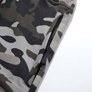Pantalones cortos de algodón transpirables de talla grande para hombre, pantalones cortos de verano con cintura elástica, ropa deportiva con diseño de camuflaje para hombre - Product Image 4