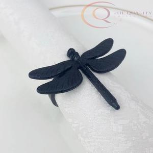 Ensemble d'anneaux de serviette en aluminium décoratifs pour la table à manger de mariage, style luxueux, écologique, de haute qualité - Product Image 4