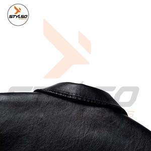 Winter Fashion OEM Designs Genuine <b>Leather</b> <b>Biker</b> High Street <b>Jacket</b> for Men Slim Fit Trending Breathable Oversized - Product Image 3