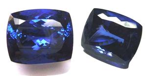 Pierre précieuse tanzanite naturelle de décembre en forme rectangulaire, pierres précieuses authentiques de haute qualité en vrac à vendre à prix de gros - Product Image 5