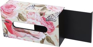 Caja de pañuelos de madera Granja Jardín Hogar Tienda Pañuelos o Servilletas Interior y exterior MDF Esmalte Decoración para sala de estar POR HF CRAFTS - Product Image 2