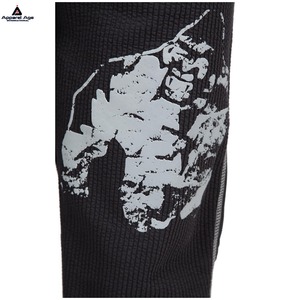 Personalizado de secado rápido transpirable gimnasio correr pantalones de poliéster pantalones de los hombres transpirable estampado Joggers bolsillo estampado Logo pantalones holgados hombres - Product Image 6