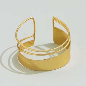 Joyería de moda Mejor calidad premium Últimos brazaletes de latón POR HF CRAFTS - Product Image 1