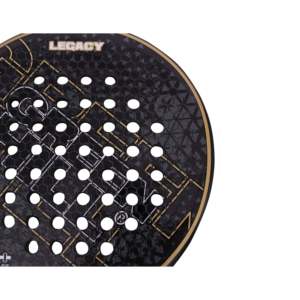 Raqueta de Pádel Premium Legacy 3.2 de Fibra de Vidrio y Fibra de Carbono 12k con Logotipo Personalizado, Empuñadura de EVA, Red de Nailon, Raqueta de Tenis Portátil - Product Image 1