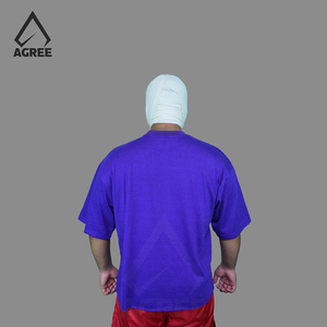 T-shirt Homme Oversize Classique en Jersey 100% Coton Épais Écologique Manches Courtes Respirant Imprimé Numérique Vintage - Product Image 5