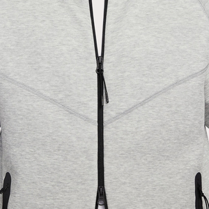 Personalizado peso pesado algodón gota hombro Vintage lavado hombres 500 Gsm Boxy Zip up Sudadera con capucha recortada Boxy doble cremallera Sudadera con capucha térmica - Product Image 3