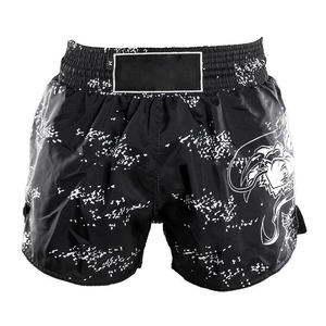 Shorts de boxe MMA personnalisés en sublimation pour hommes et femmes, 100% polyester, vente en gros, vêtements de sport d'arts martiaux, logo personnalisé - Product Image 1