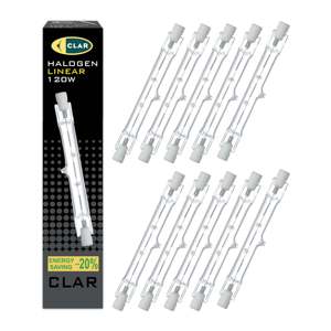 Bombilla Halógena LINEAL ECO 120W 220-240V 78mm - Solución de Iluminación Ecológica - Product Image 1