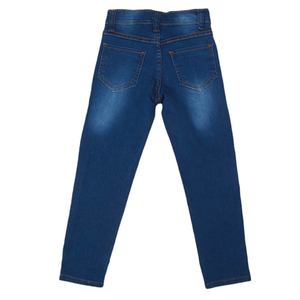 Pantalon en jean brodé pour filles - Bleu - Product Image 3