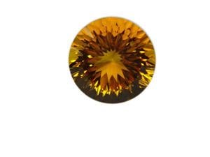 หินควอตซ์สำหรับน้ำผึ้งธรรมชาติ100% อัญมณีแท้ทรงโค้งเว้าตัดหลวมสำหรับทำเครื่องประดับ - Product Image 2