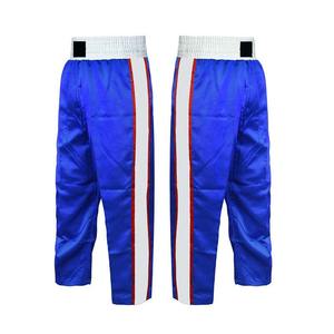 New Style Comfortable Stretch Kick Boxing MMA/Taekwondo Muay Thai Sports Trousers Front Logo for Unisex Martial <b>Arts</b> Training - Product Image 1