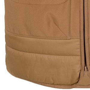 Blouson Bomber Chaud Personnalisé Utilitaire Col Montant à Capuche Coupe-Vent Respirant Veste d'Hiver pour Hommes Blouson de Travail Veste Gonflée Avant - Product Image 2