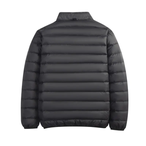 Vente en gros Logo personnalisé Manteaux en duvet à capuche surdimensionnés légers et résistants à l'eau Vestes en duvet pour hommes - Product Image 5