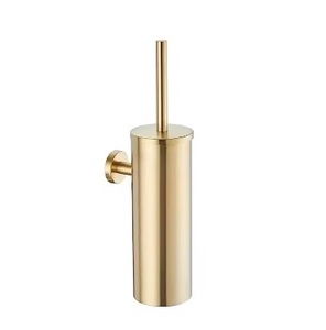 Porte-brosse de nettoyage de toilette en acier inoxydable pour salle de bain, poignée remplaçable, outil de nettoyage de commode en métal - Product Image 2